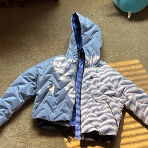 Nike Women's Silver Puffer Jacket